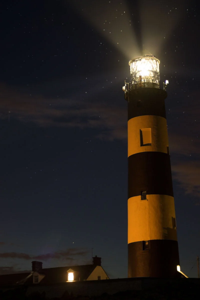 St Johns Point Light Shinning