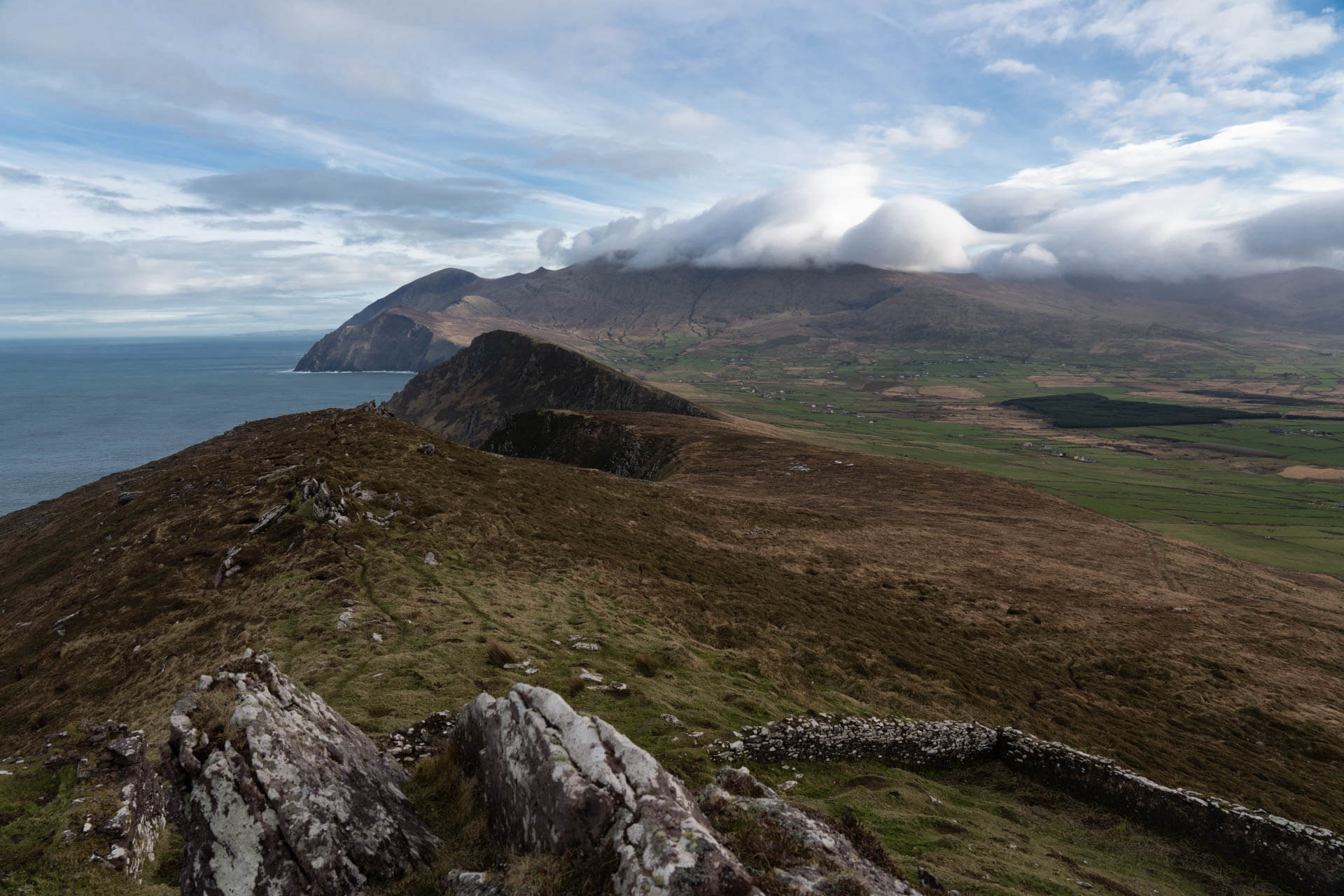 View from Dun Morain