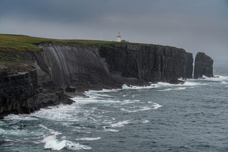 Loophead Lighthouse on the cliffs