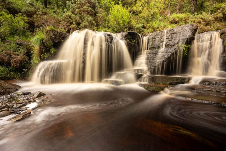 Slieve Bloom Mountains Waterfall