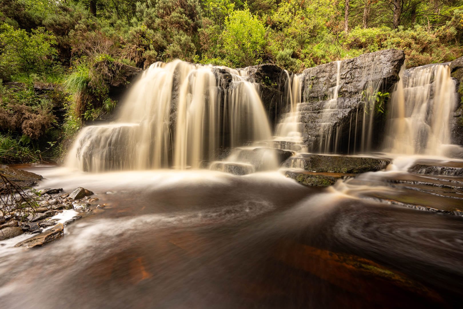 Slieve Bloom Mountains Waterfall
