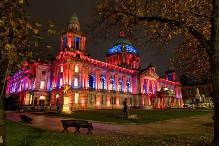 Belfast City Hall at Night