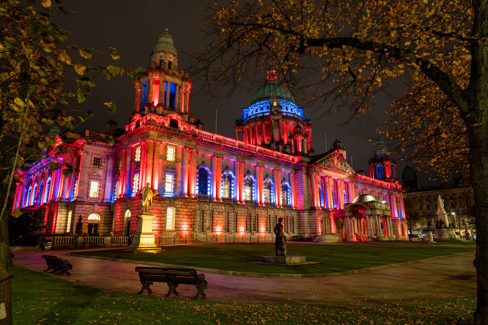 Belfast City Hall at Night